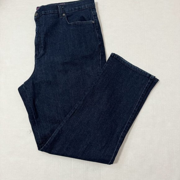 Gloria Vanderbilt Sz 20W Tall Amanda Classic High Rise Tapered Jeans - Picture 9 of 14